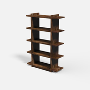 Carmen Open Bookshelf - Crafts Mill Bespoke Furniture - Bookshelves