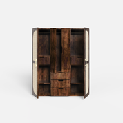 Chantel Rattan Wardrobe - Crafts Mill Bespoke Furniture - Wardrobes