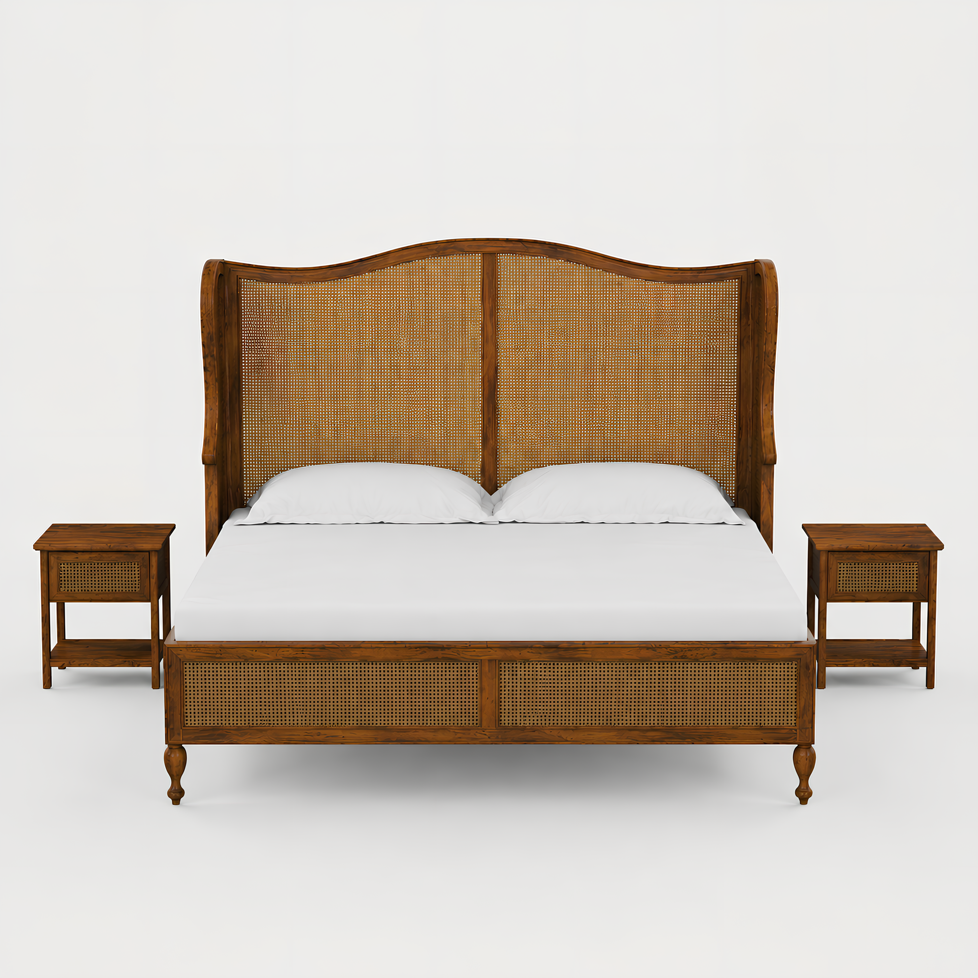 Chantel Rattan Bedroom Set