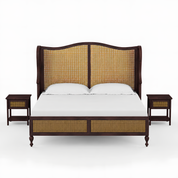 Chantel Rattan Bedroom Set