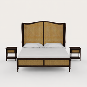 Chantel Rattan Bedroom Set