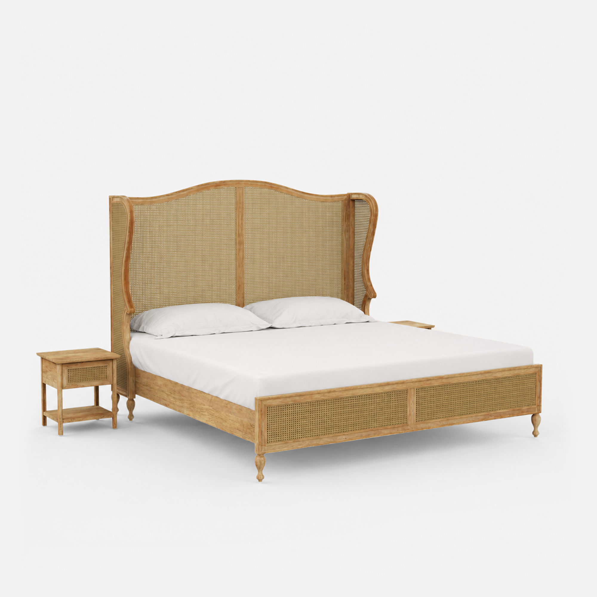 Chantel Rattan Bedroom Set