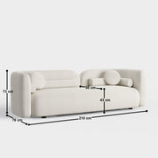 Sloane 3 Seater Sofa - 83”