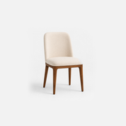 Colby Natural Acacia Wood Leg Upholstered Dining Chair