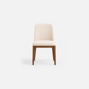 Colby Natural Acacia Wood Leg Upholstered Dining Chair