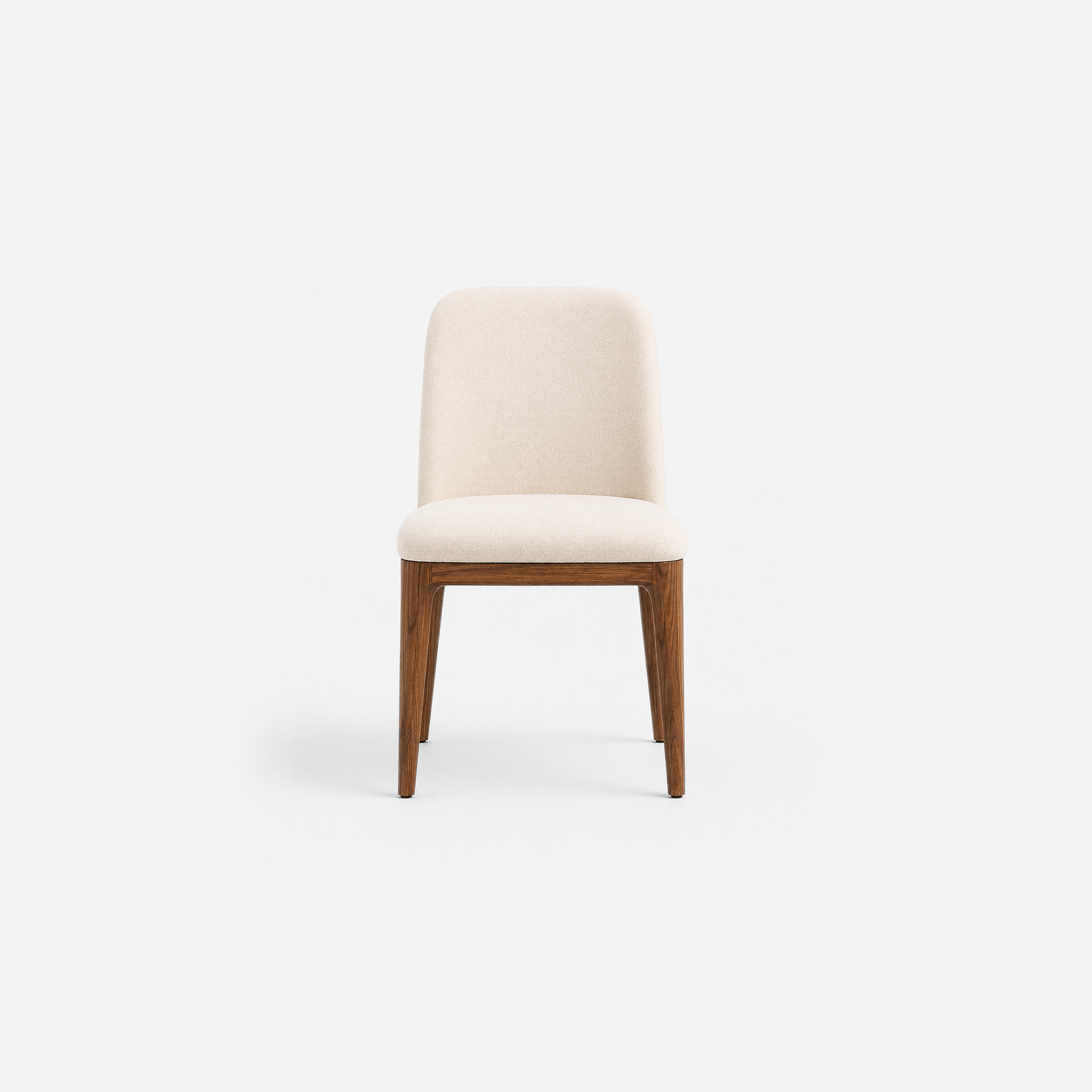 Colby Natural Acacia Wood Leg Upholstered Dining Chair