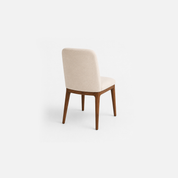 Colby Natural Acacia Wood Leg Upholstered Dining Chair
