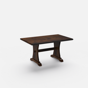 Cruz Luxury Dining Table - 6 Seater - 150 cm x 90 cm x 76 cm H - Mango