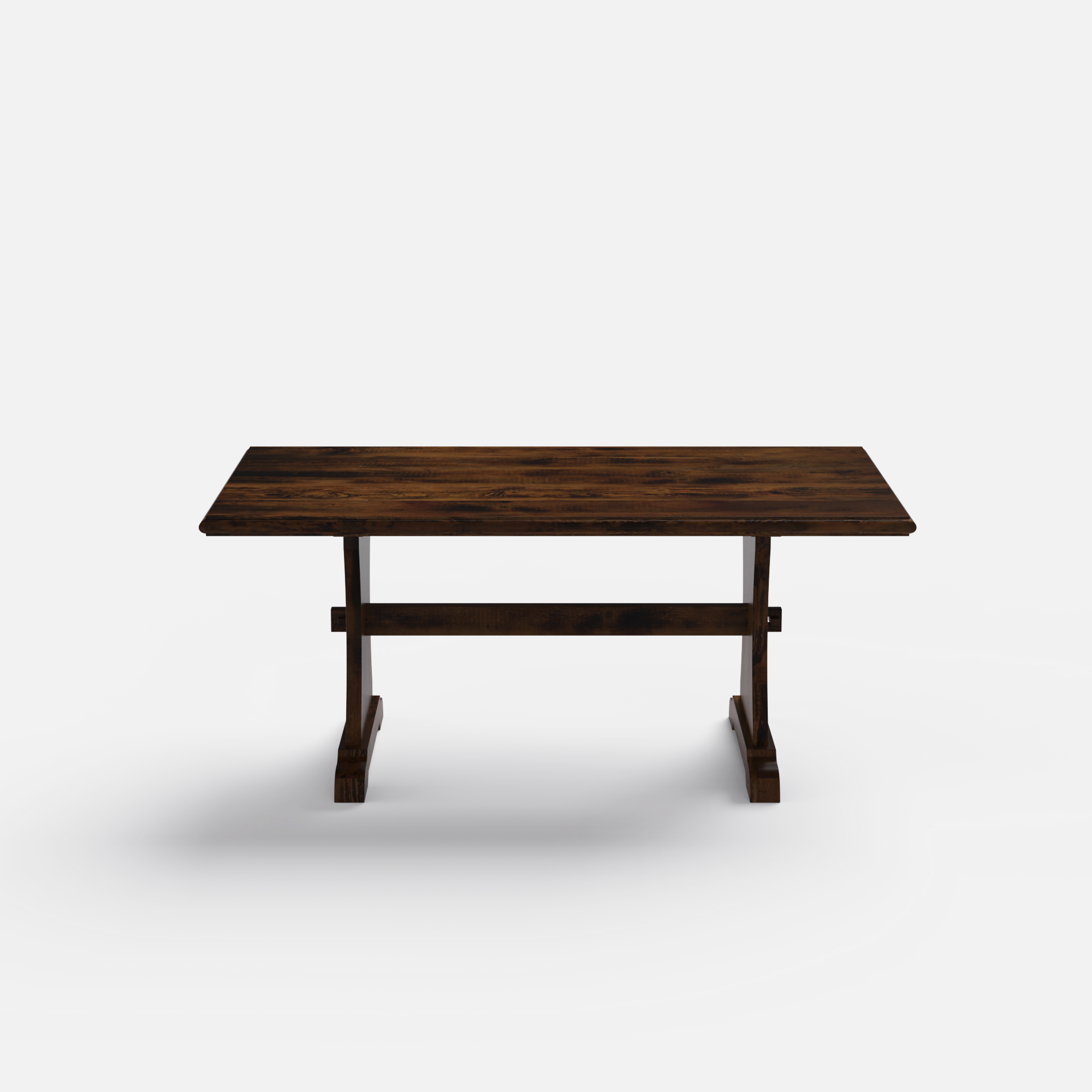 Cruz Luxury Dining Table - Large 6 Seater - 175 cm x 90 cm x 76 cm H - Mango