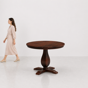 Derbyshire Round Dining Table - 4 Seater - 100 cm Dia x 76 cm - Mango