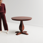 Derbyshire Round Dining Table - 4 Seater - 100 cm Dia x 76 cm - Mango
