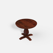 Derbyshire Round Dining Table - 4 Seater - 100 cm Dia x 76 cm - Mango
