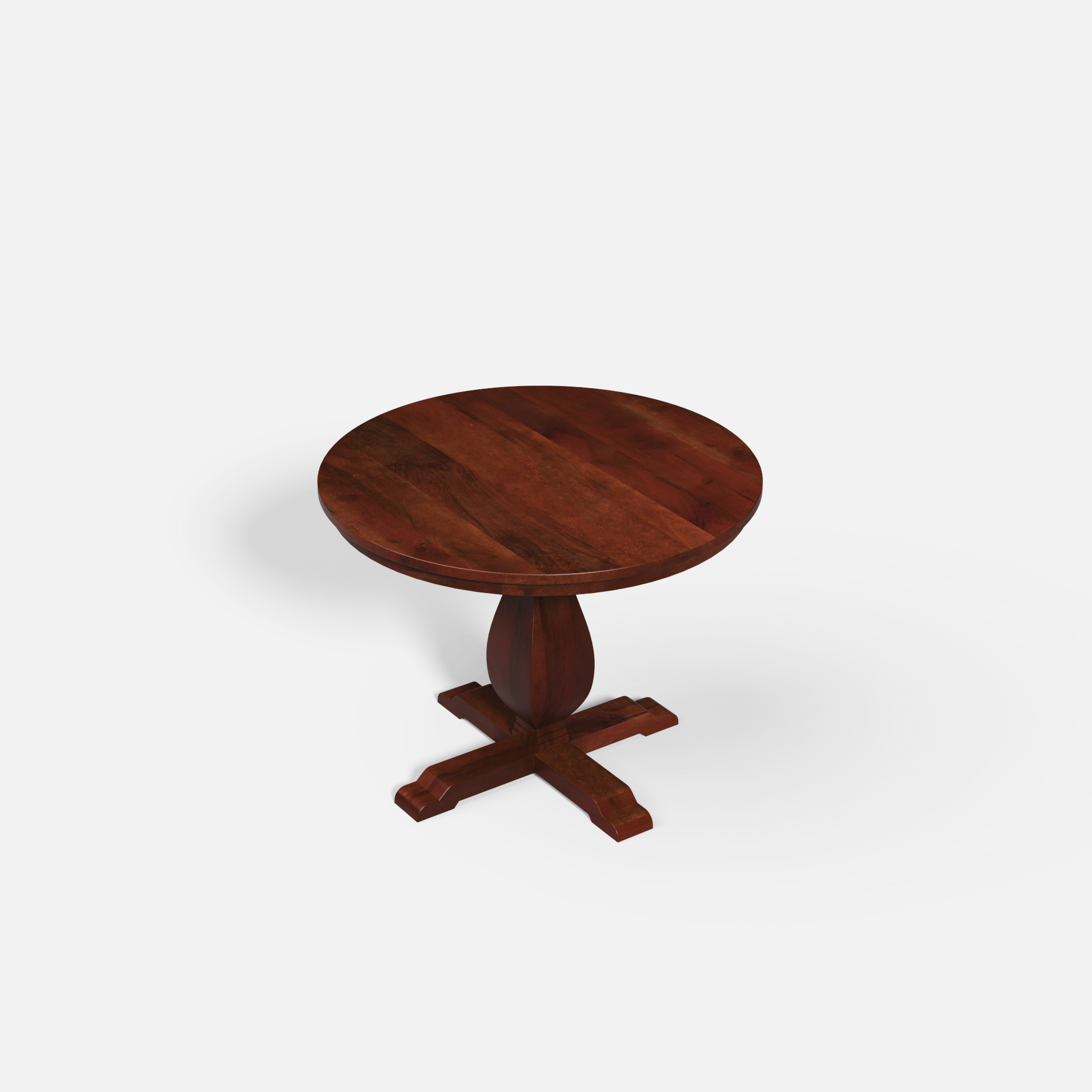 Derbyshire Round Dining Table - 4 Seater - 100 cm Dia x 76 cm - Mango