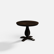 Derbyshire Round Dining Table - 4 Seater - 100 cm Dia x 76 cm - Mango