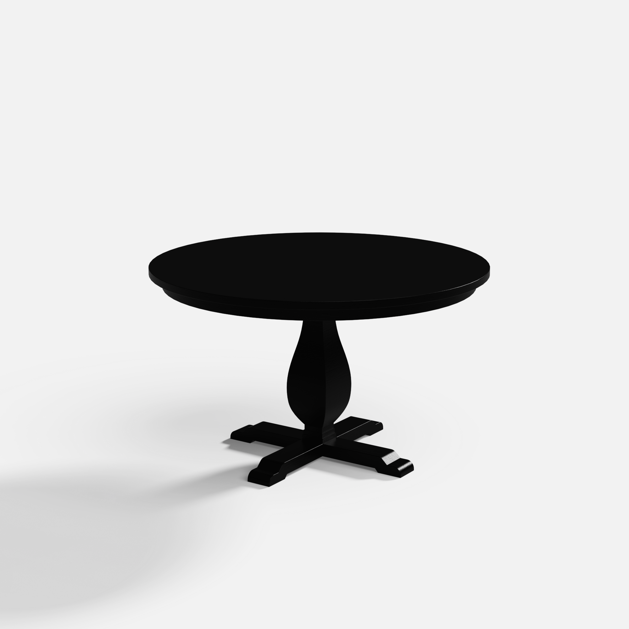 Derbyshire Round Dining Table - 4 Seater - 130 cm Dia x 76 cm - Mango
