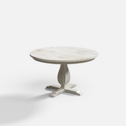 Derbyshire Round Dining Table - 4 Seater - 130 cm Dia x 76 cm - Mango