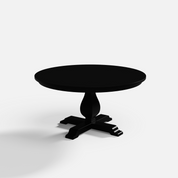 Derbyshire Round Dining Table - 6 Seater - 150 cm Dia x 76 cm - Mango