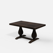 Derbyshire Luxury Dining Table - 6 Seater - 150 cm x 90 cm x 76 cm - Mango