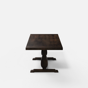 Derbyshire Luxury Dining Table - Large 6 Seater - 175 cm x 90 cm x 76 cm - Mango