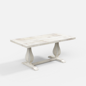 Derbyshire Luxury Dining Table - Large 6 Seater - 175 cm x 90 cm x 76 cm - Mango