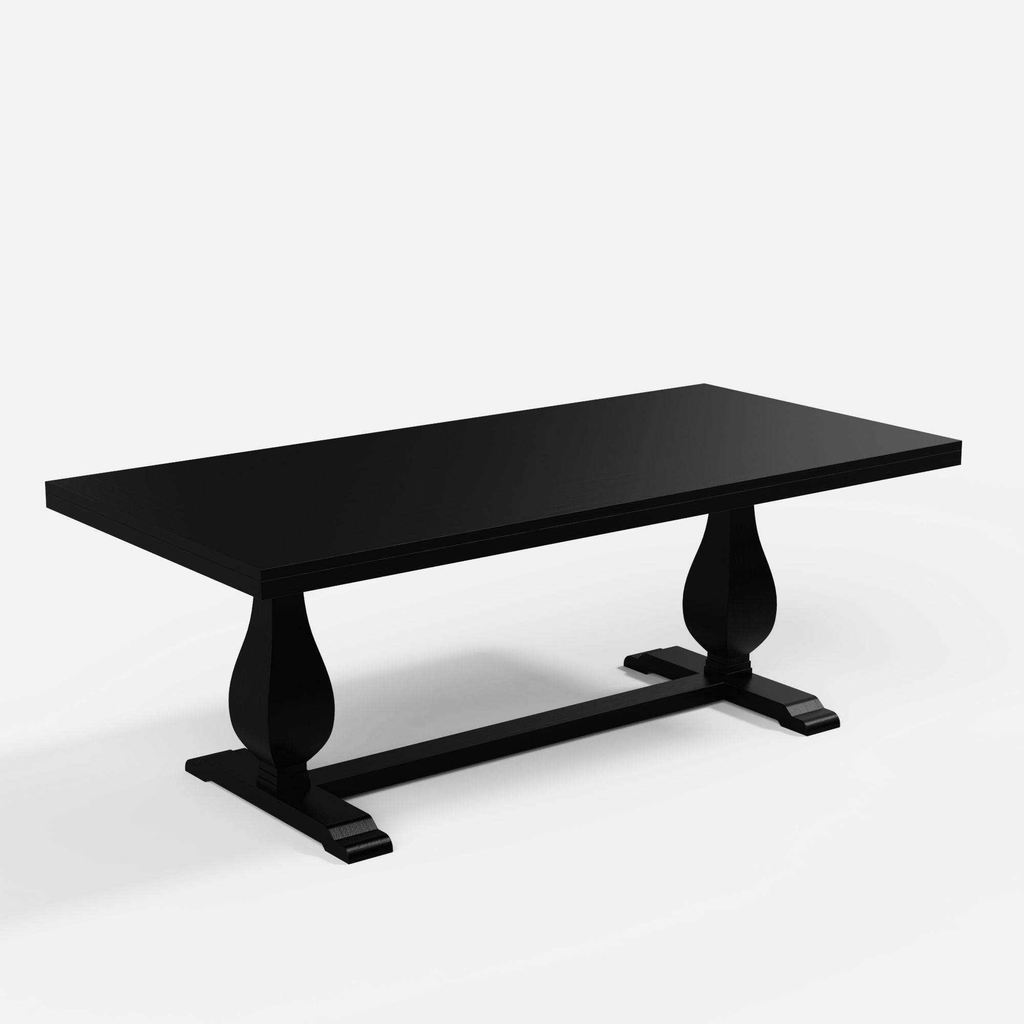 Derbyshire Luxury Dining Table - 8 Seater - 210 cm x 100 cm x 76 cm - Mango