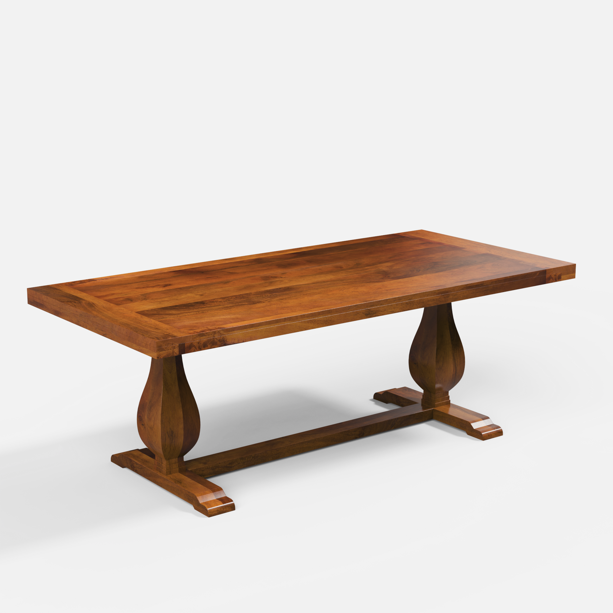 Derbyshire Luxury Dining Table - 8 Seater - 210 cm x 100 cm x 76 cm - Mango