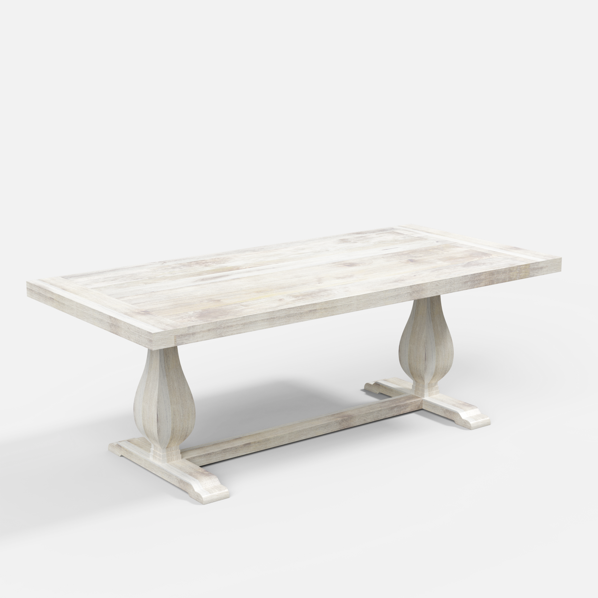 Derbyshire Luxury Dining Table - 8 Seater - 210 cm x 100 cm x 76 cm - Mango