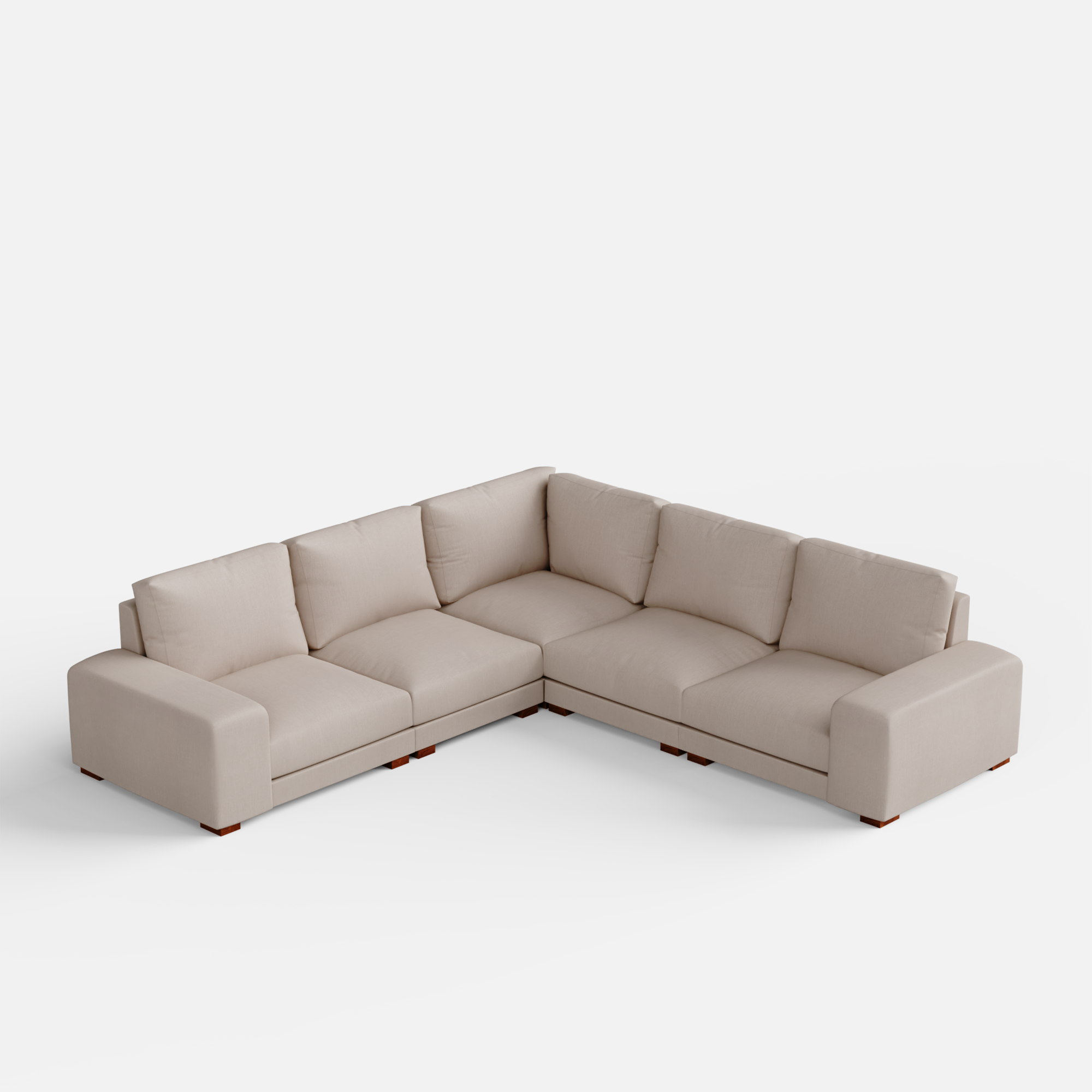 Derek Modular Corner sofa - Crafts Mill Bespoke Furniture - Modular sectional sofas