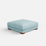 Derek Modular U- Shaped sofa with ottoman - 62" Left Chaise with 34" Ottoman | 123" Middle | 62" Right Chaise with 34" Ottoman - Crafts Mill Bespoke Furniture - Modular sectional sofas