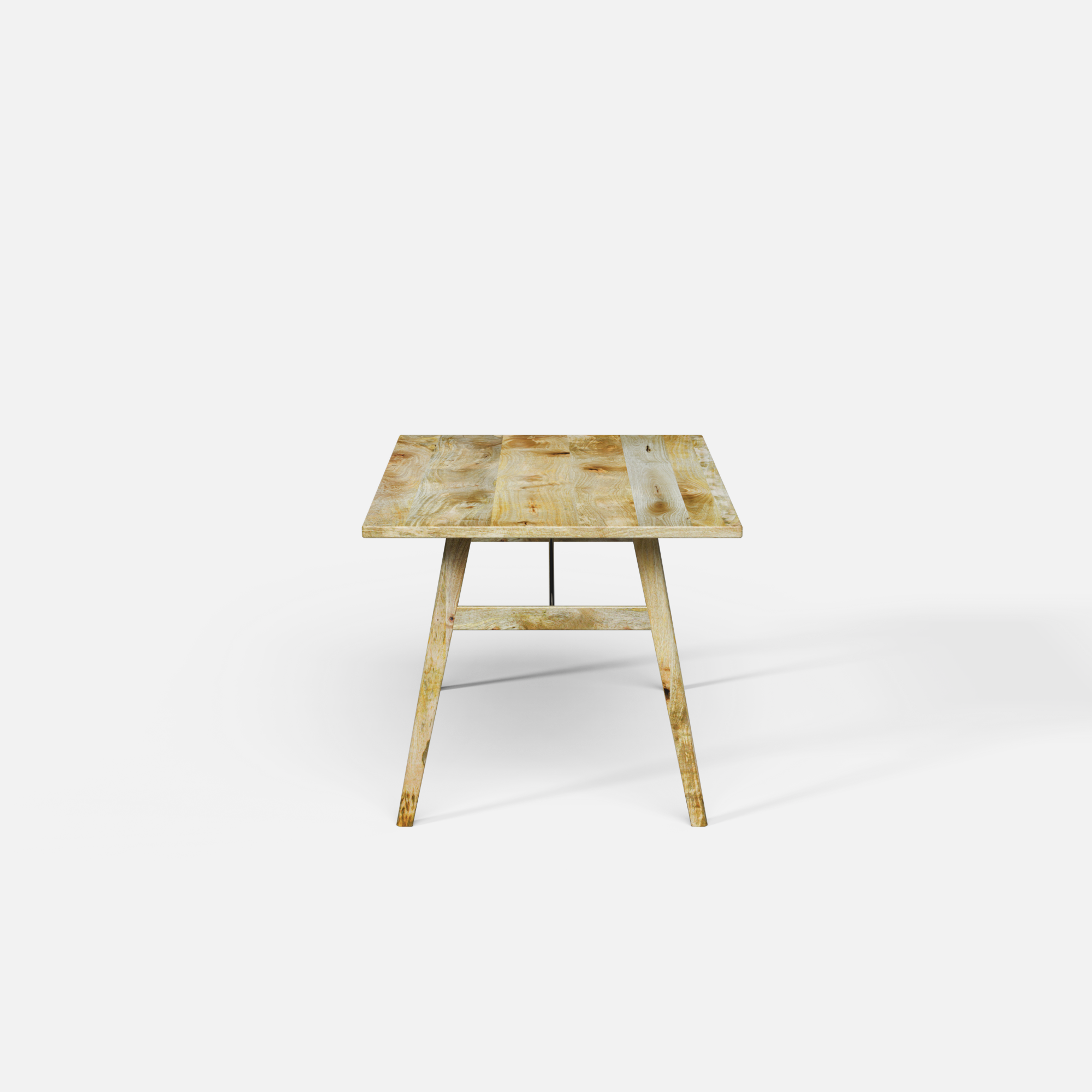 Dido Luxury Dining Table - 6 Seater - 150 cm x 90 cm x 76 cm - Mango