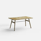 Dido Luxury Dining Table - 6 Seater - 150 cm x 90 cm x 76 cm - Mango