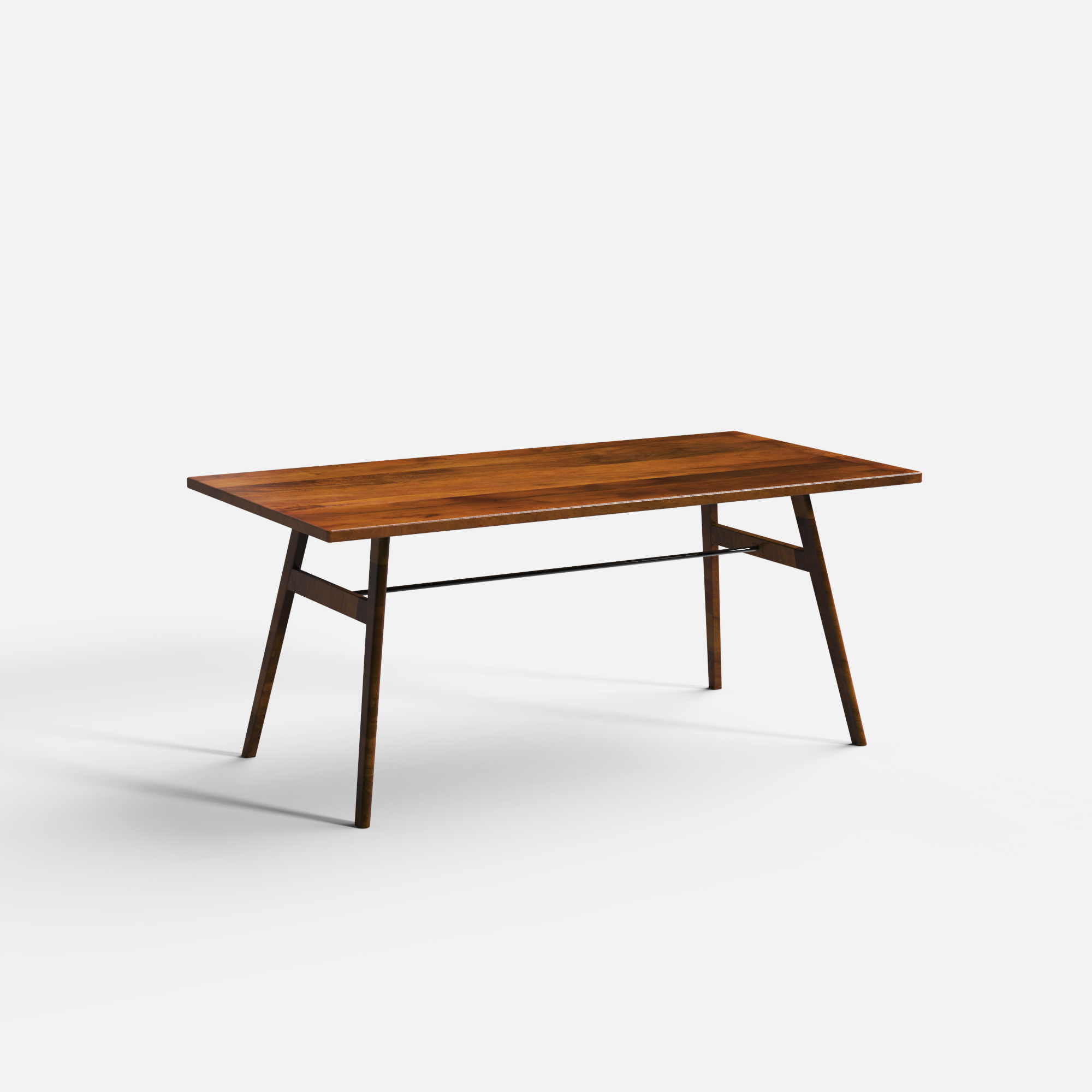 Dido Luxury Dining Table - Large 6 Seater - 175 cm x 90 cm x 76 cm - Mango