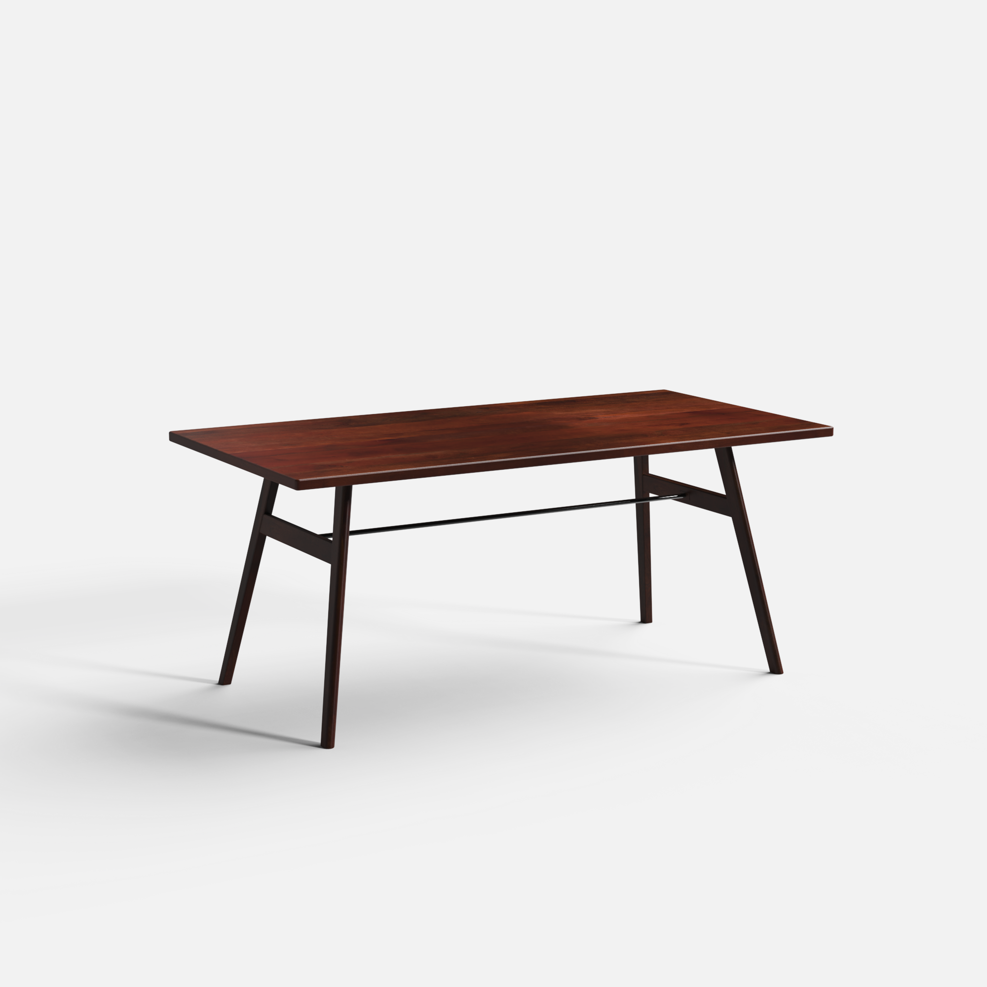 Dido Luxury Dining Table - Large 6 Seater - 175 cm x 90 cm x 76 cm - Mango