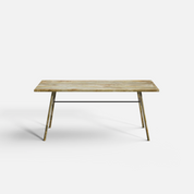 Dido Luxury Dining Table - Large 6 Seater - 175 cm x 90 cm x 76 cm - Mango