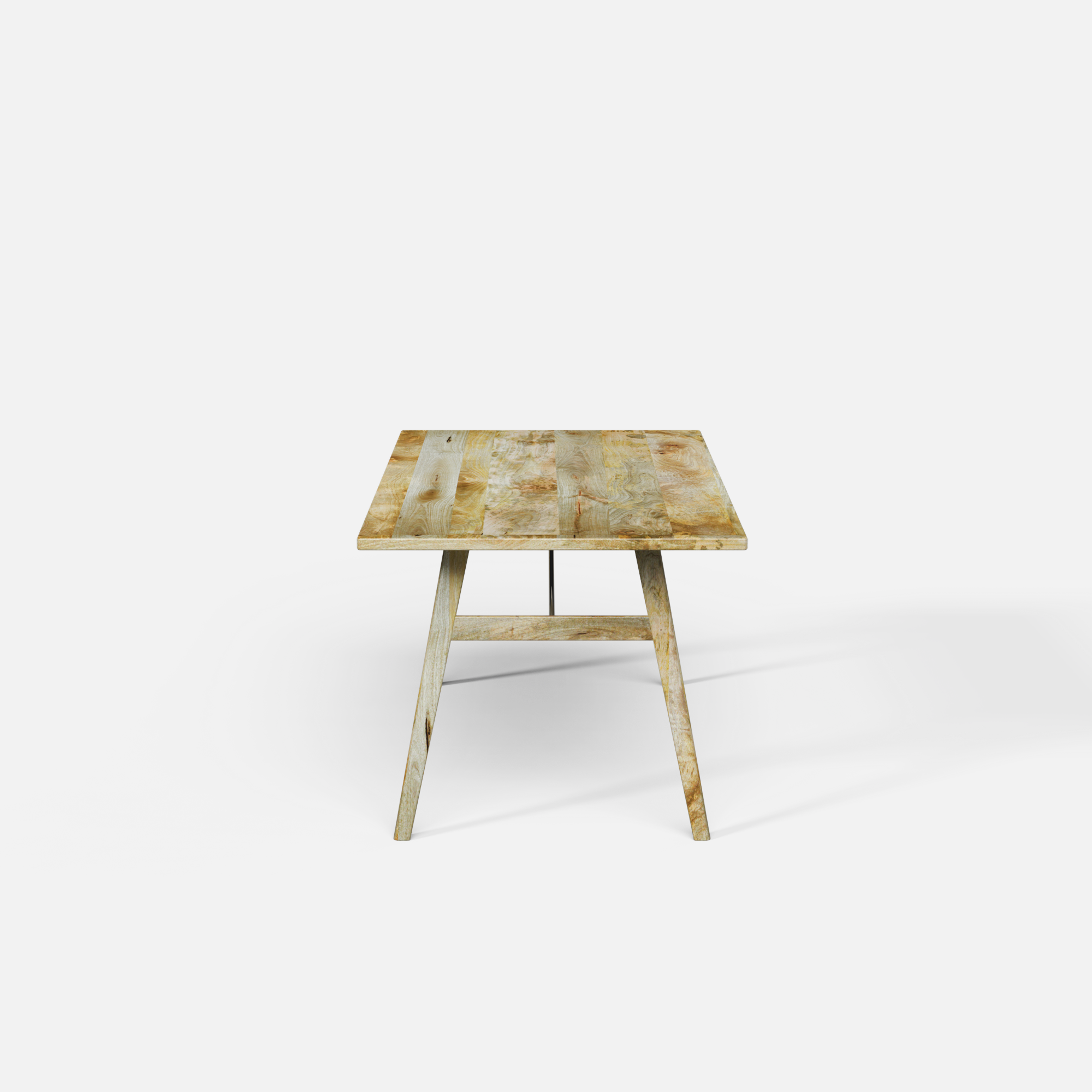 Dido Luxury Dining Table - Large 6 Seater - 175 cm x 90 cm x 76 cm - Mango