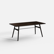 Dido Luxury Dining Table - Large 6 Seater - 175 cm x 90 cm x 76 cm - Mango