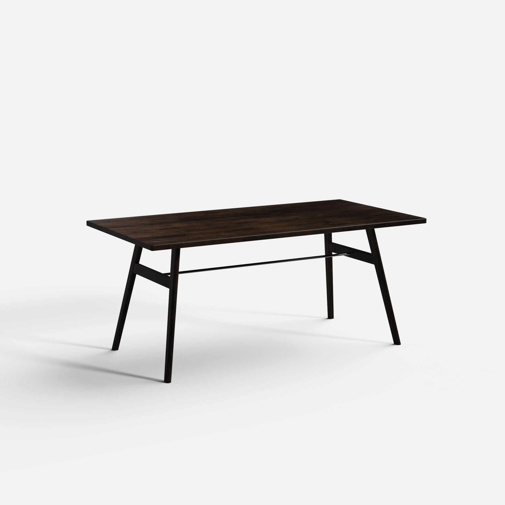 Dido Luxury Dining Table - Large 6 Seater - 175 cm x 90 cm x 76 cm - Mango