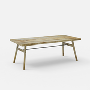 Dido Luxury Dining Table - 8 Seater - 210 cm x 100 cm x 76 cm - Mango