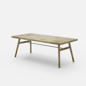 Dido Luxury Dining Table - 8 Seater - 210 cm x 100 cm x 76 cm - Mango