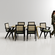 Dido-Flora Dining Table Set - Large 6 Seater/175 cm