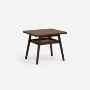 Ella Contemporary Cafe Dining Table with Cane Back Chairs