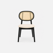 Ellis Rattan Back Cafe Chair
