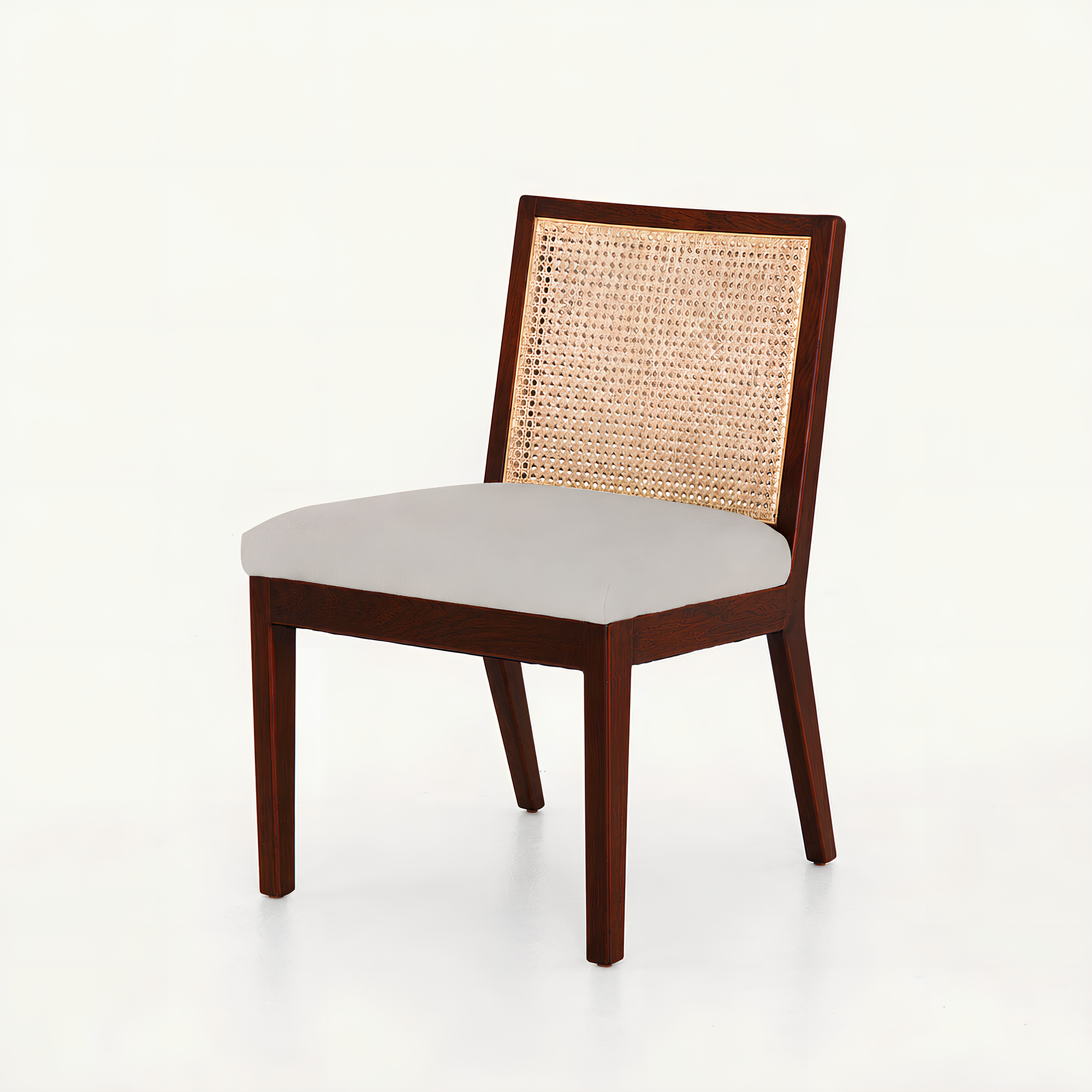 Emanuella Rattan Back Chair