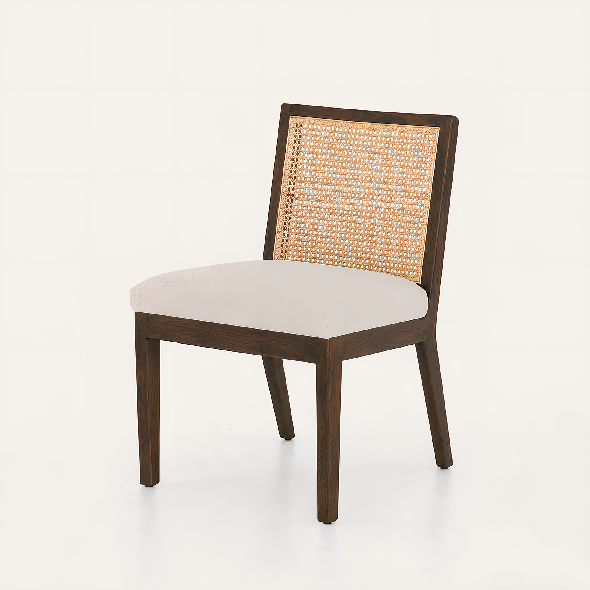Emanuella Rattan Back Chair