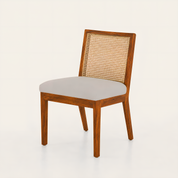 Emanuella Rattan Back Chair