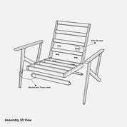 Erne Accent Chair - Crafts Mill Bespoke Furniture - Sofas & Accent Chairs
