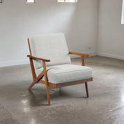 Erne Bouclé Accent Chair - Crafts Mill Bespoke Furniture - Sofas & Accent Chairs