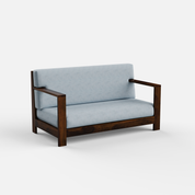 Evelyn 2 Seater Solid Wood Sofa - 60.2"