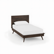 Fran Solid Wood Scandinavian Style Bed