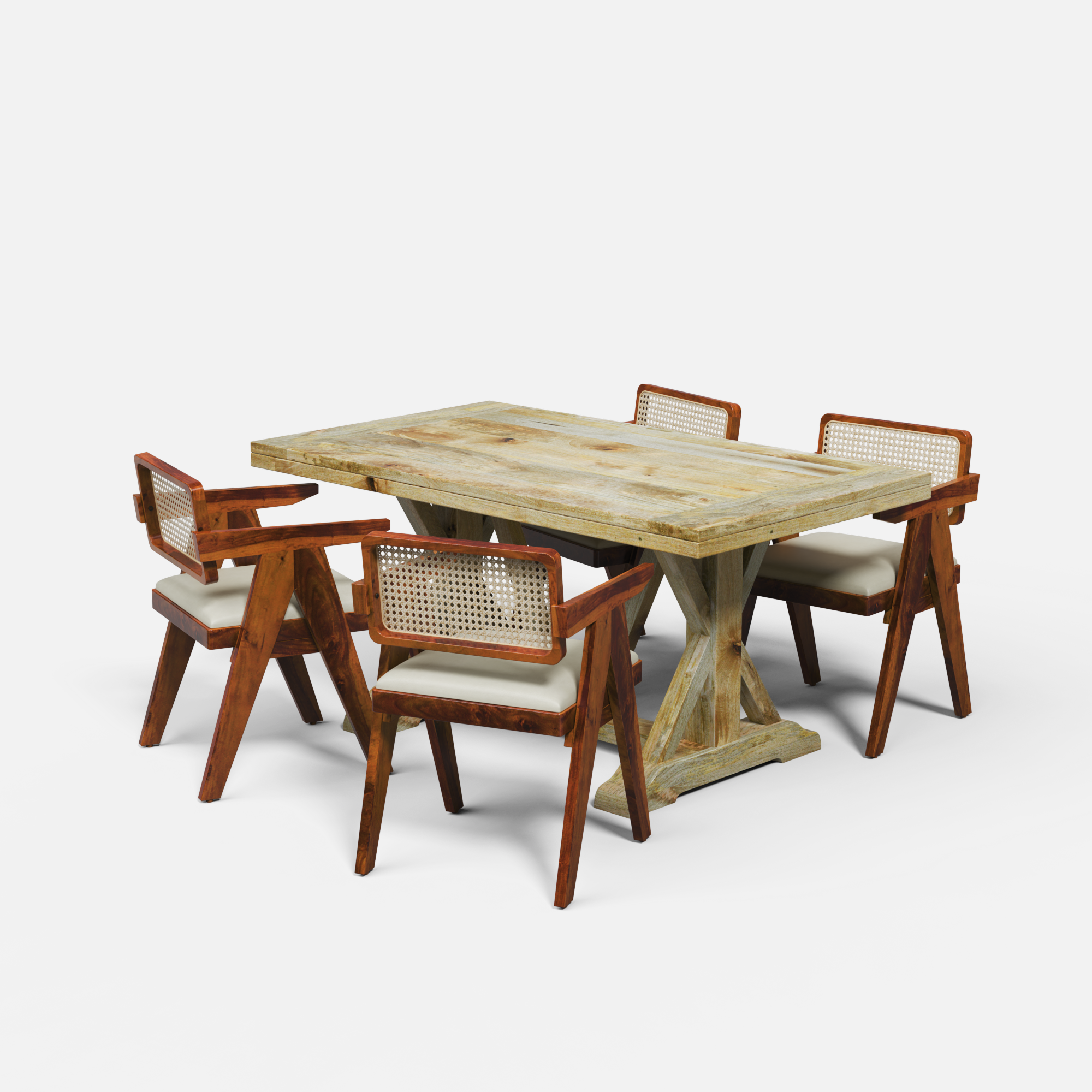 Gable-Pierre-dining-table-set-150cm-natural-mango-table-4-chairs-honey-sheesham-french-grey-leather-fabric-V1.png